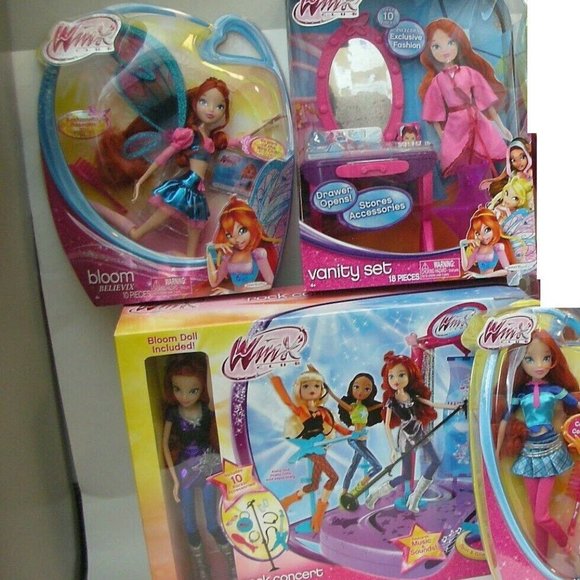 Winx Club Collection(Set of 4)Bloom EVERYTHING YOU SEE IS INCLUDED - Picture 1 of 1